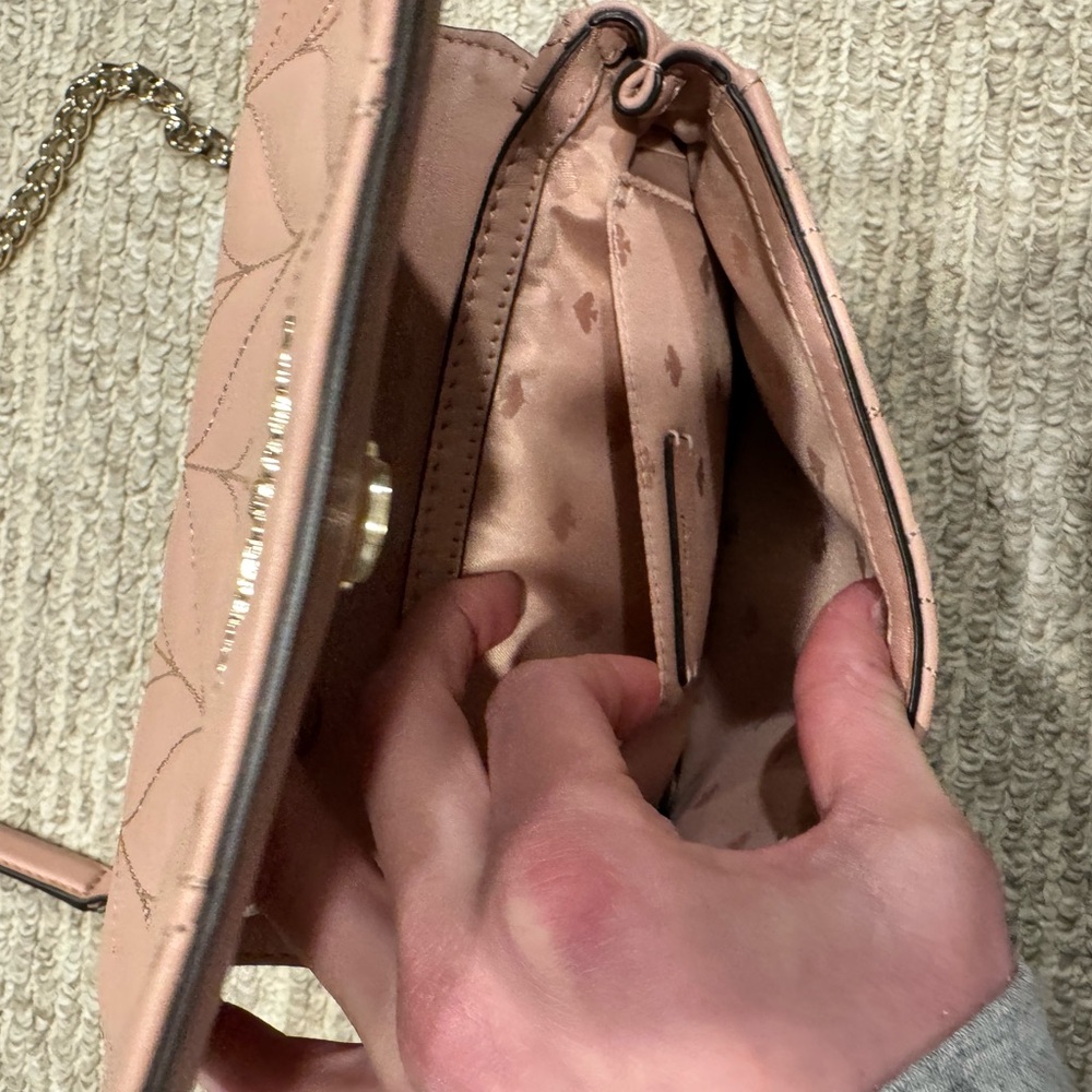 Kate Spade Pink Quilted Shoulder Bag - Picture 7 of 8